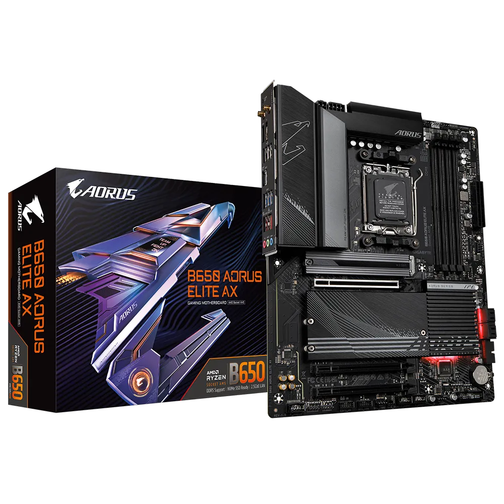 Tarjeta Madre GIGABYTE B650 AORUS ELITE AX DDR5 - AM5 - ATX