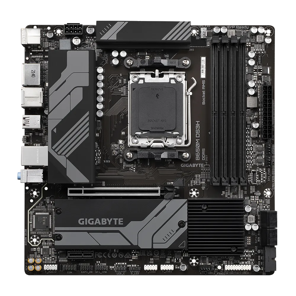 Tarjeta Madre GIGABYTE B650M DS3H DDR5 - AM5 - Micro ATX