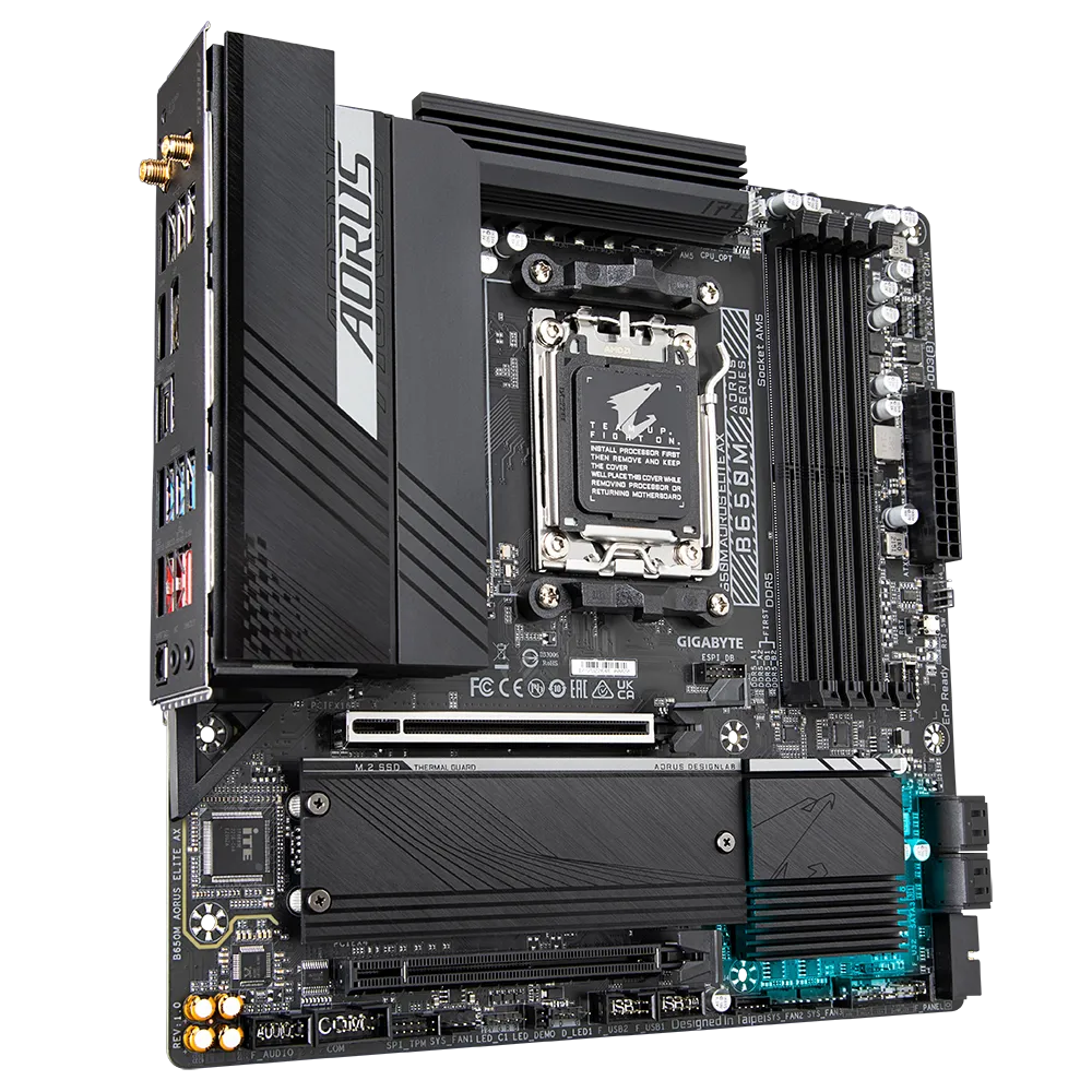 Tarjeta Madre B650M AORUS ELITE AX DDR5 - AM5 - ATX