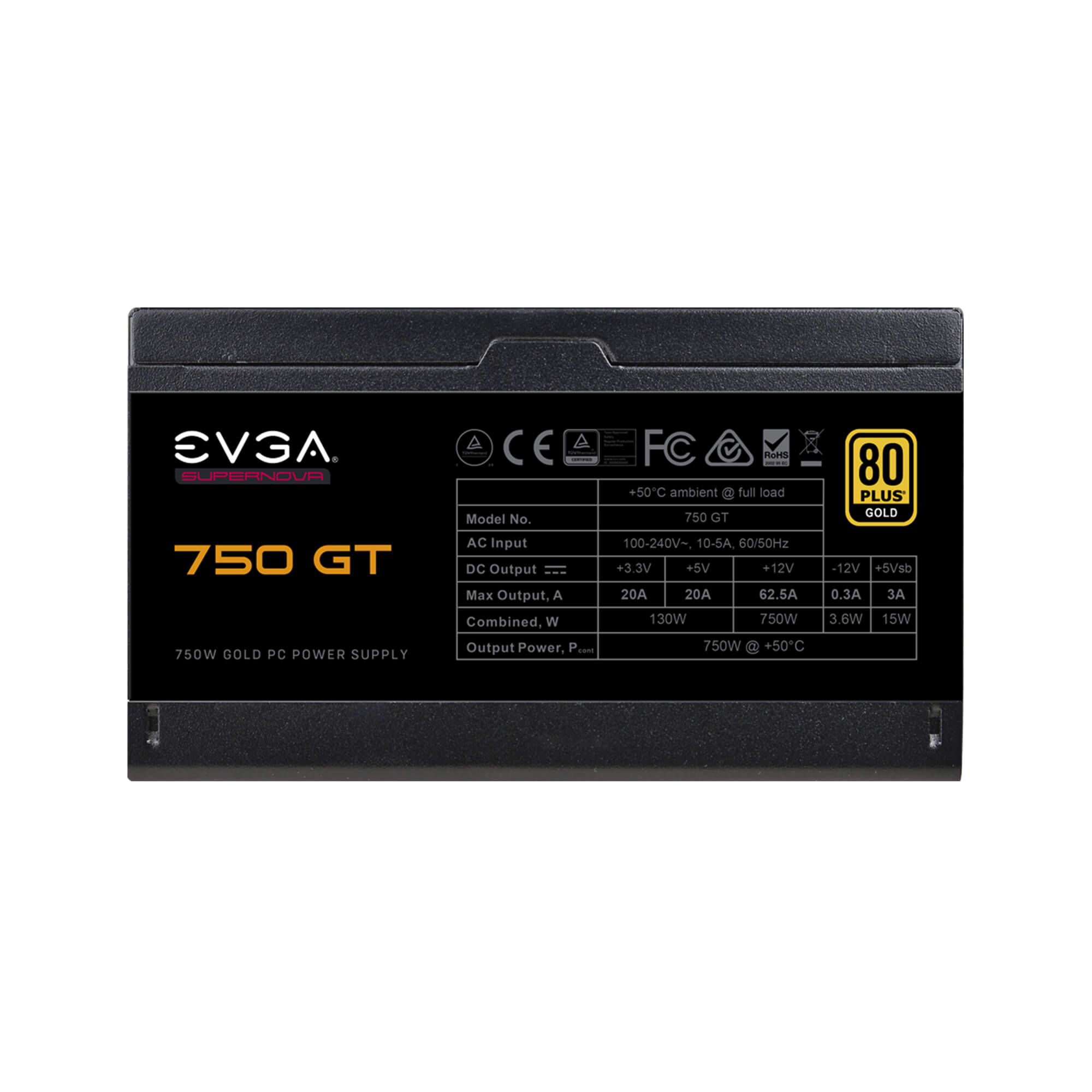 Fuente de Poder EVGA Super NOVA GT 8C 750W