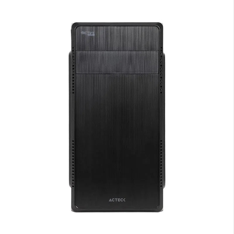 Gabinete Acteck Kioto GI240 Mini Tower - Micro ATX/Mini-ITX - Fuente de 500W Black