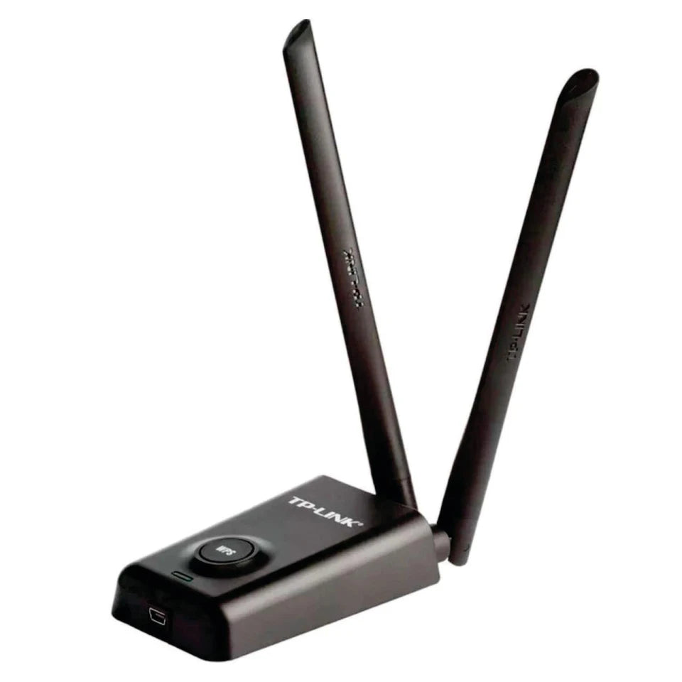 Adaptador USB TP-Link Inálambrico 300Mbit/s Black