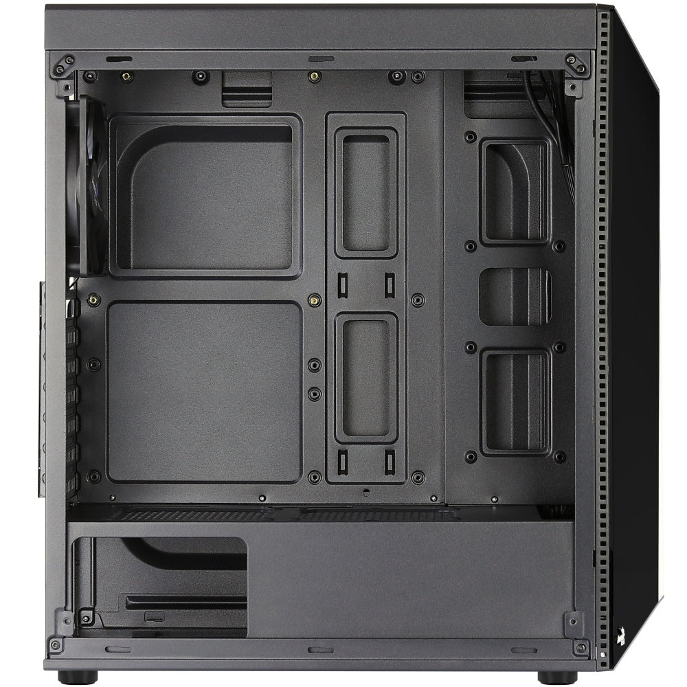 Gabinete Aerocool Shard RGB Cristal Templado RGB - ATX - Negro