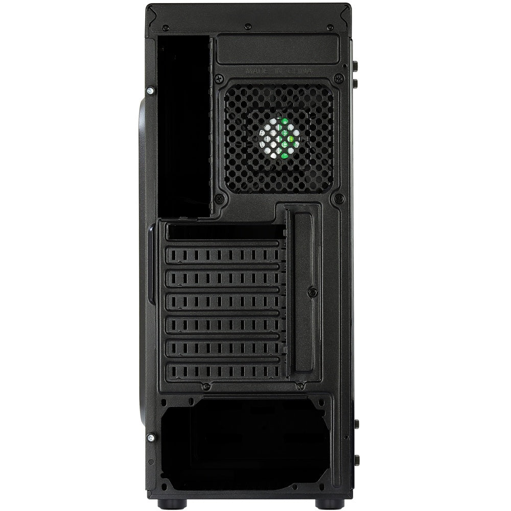 Gabinete Aerocool Shard RGB Cristal Templado RGB - ATX - Negro