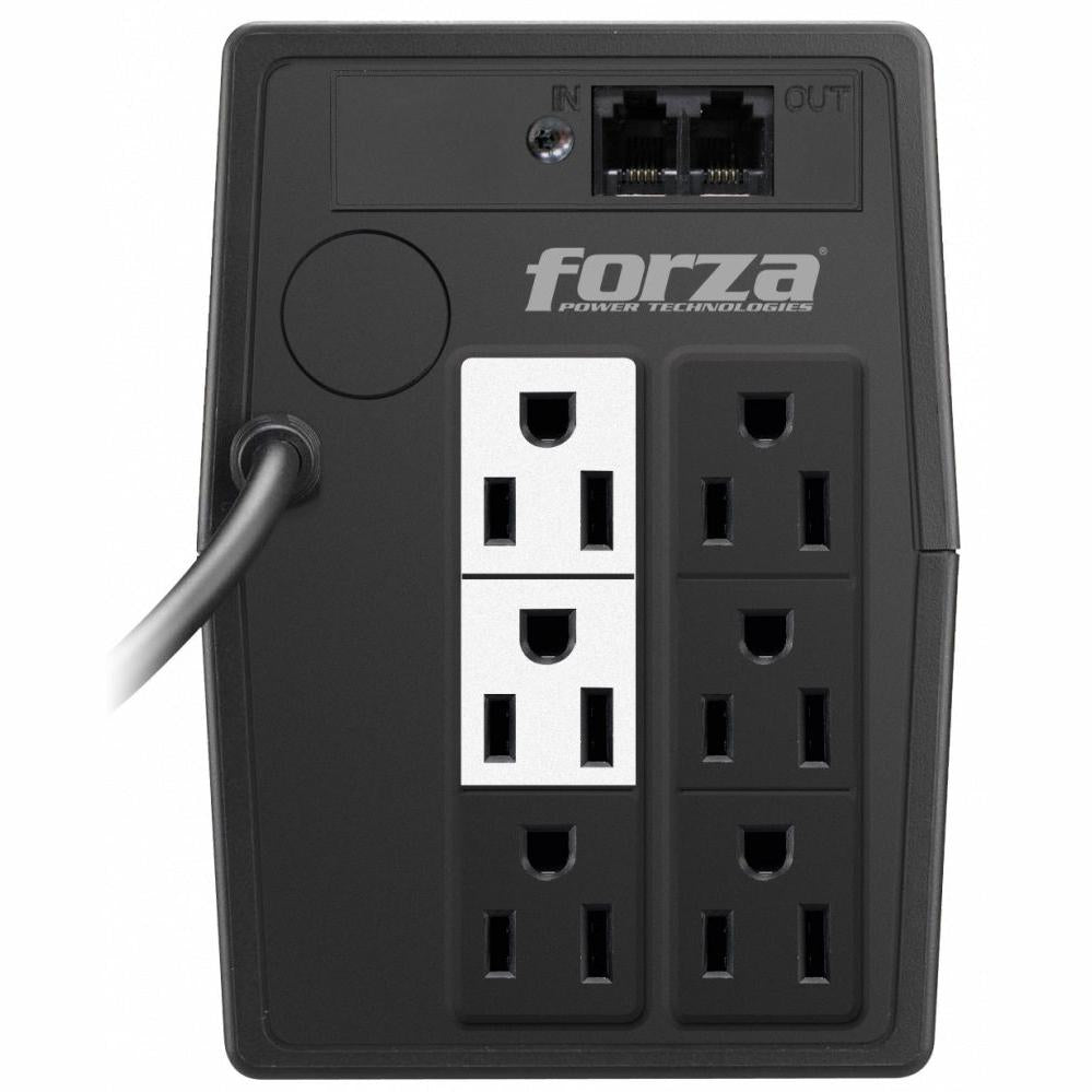 No Break Forza Power NT-511 - 250W - 500VA - 6 Contactos