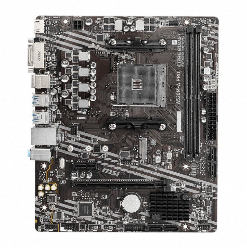 Tarjeta Madre MSI A520M-A PRO DDR4 - AM4 - MATX