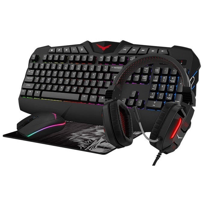 Kit de Accesorios Gamer 4 en 1 Naceb Technology NA-0934