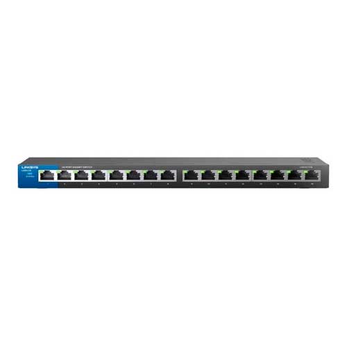 Switch Linksys LGS116 10/100/1000 16 Puertos