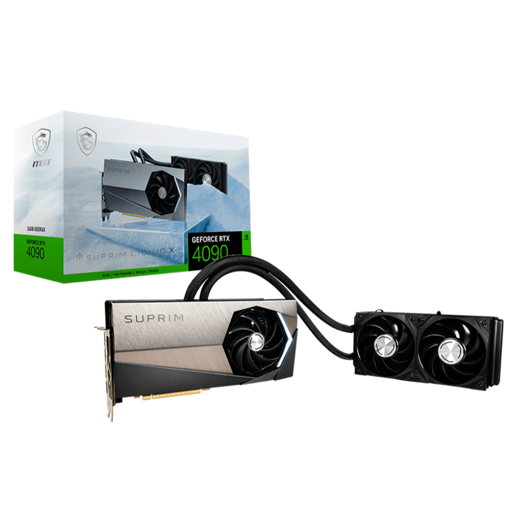 Tarjeta de Vídeo GeForce RTX 4090 SUPRIM LIQUID X 24GB