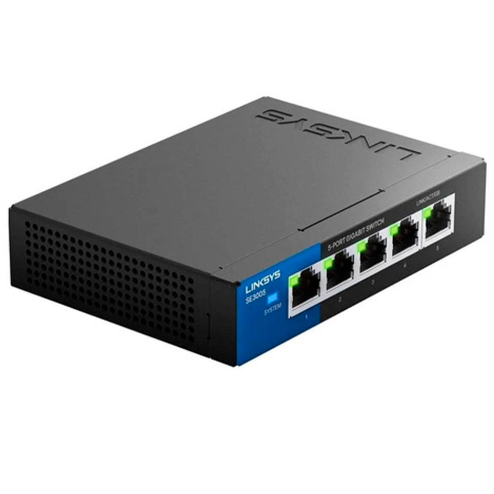 Switch Linksys SE3005 5 Puertos