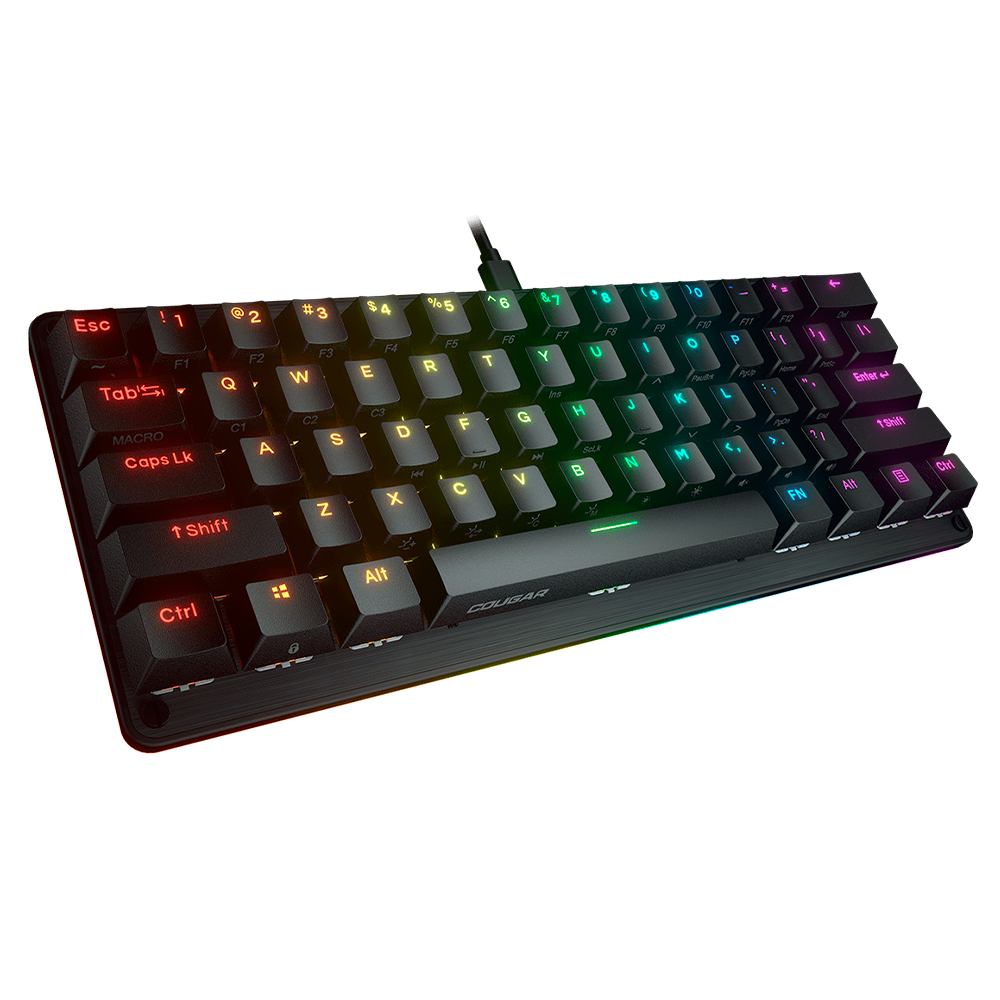 Teclado Mecánico COUGAR PURI MINI RGB - Switch Red