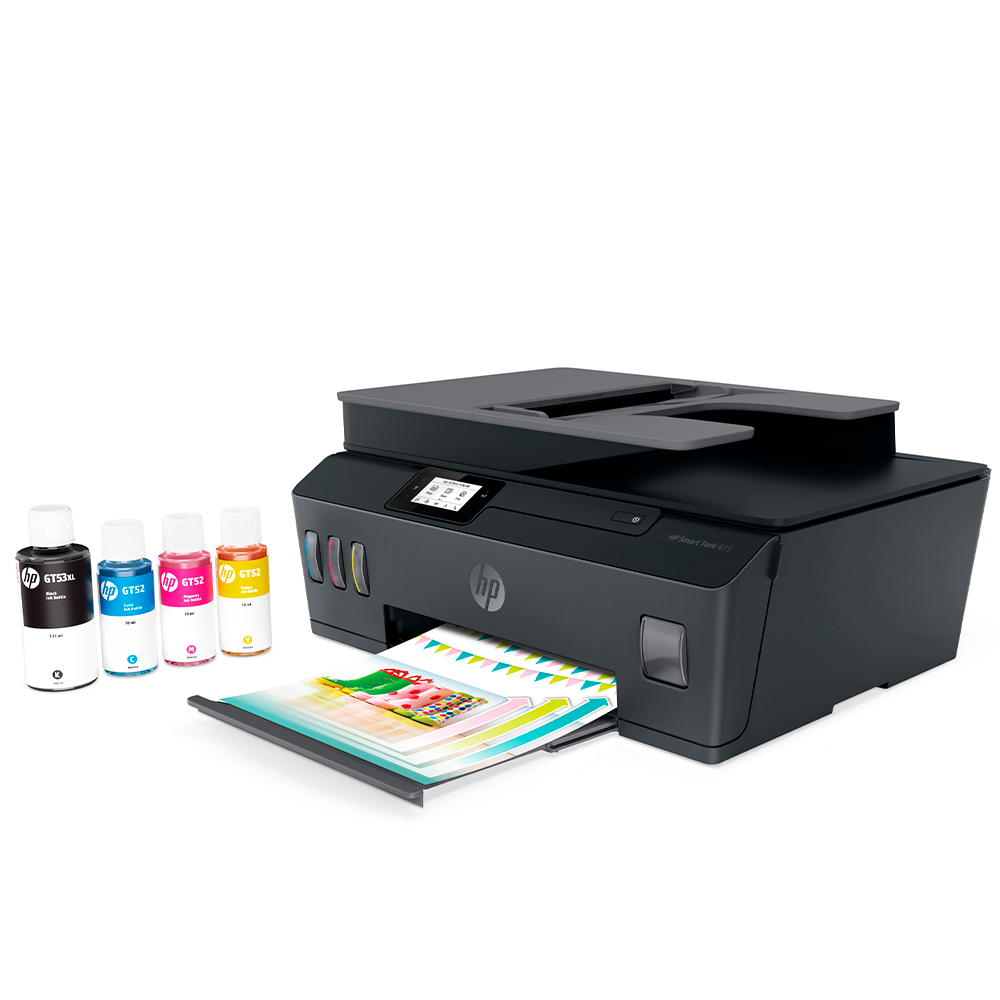 Impresora Multifuncional HP SMART TANK 615 Color