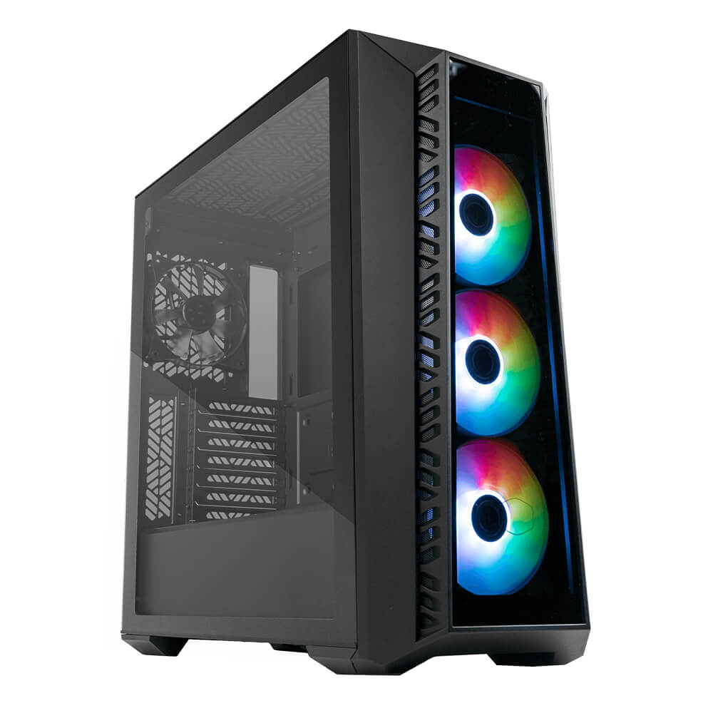 Gabinete Cooler Master MasterBox MB520 ARGB Cristal Templado - ATX