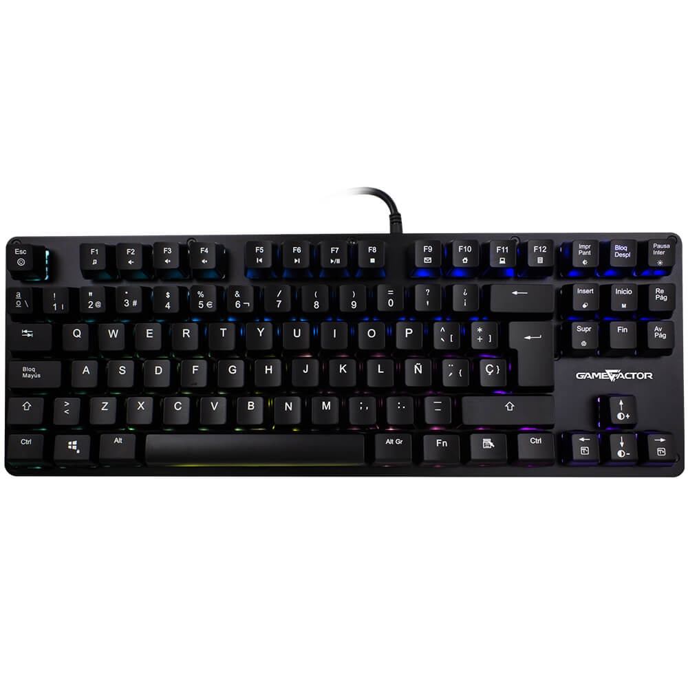 Teclado Mecánico VORAGO KBG500 RGB - Switch KRED Red