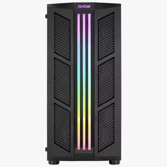 Gabinete Aerocool Prime ARGB Cristal Templado - ATX