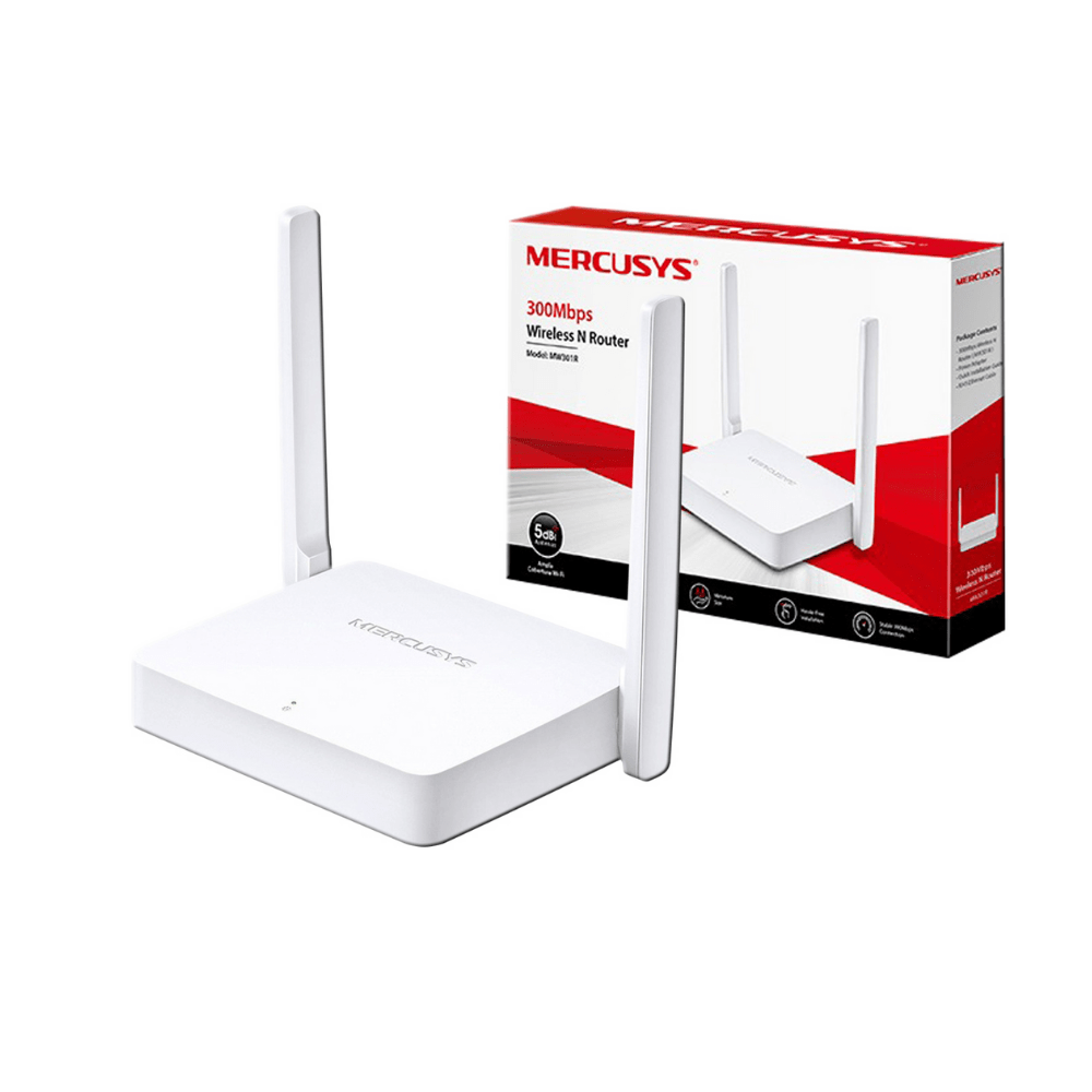 ROUTER MERCUYS MW302R 10/100Mbps 2.4GHz