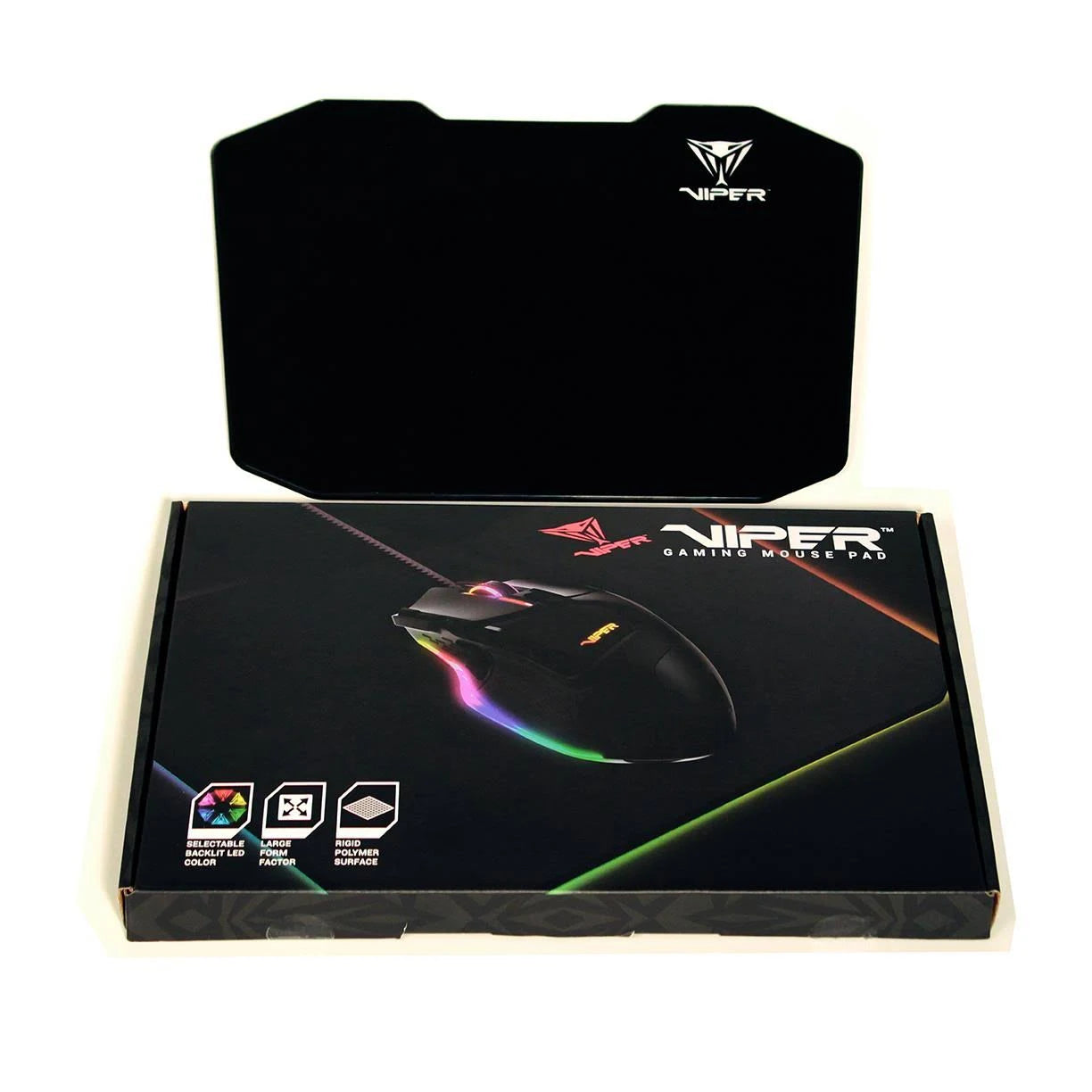 Mouse Pad PATRIOT VIPER PV160UXK RGB Black - M